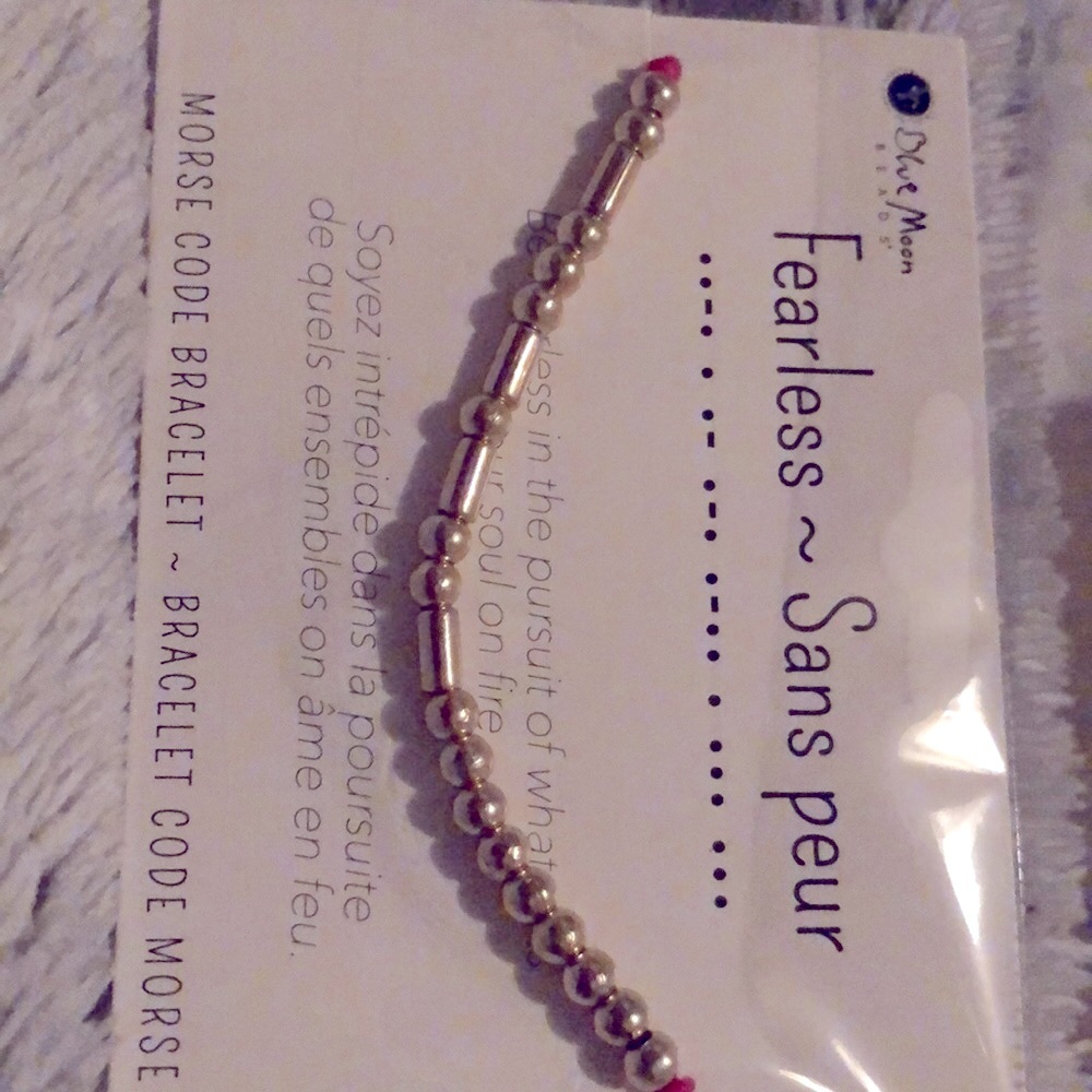 💓3 for $15 Morse code tie bracelet